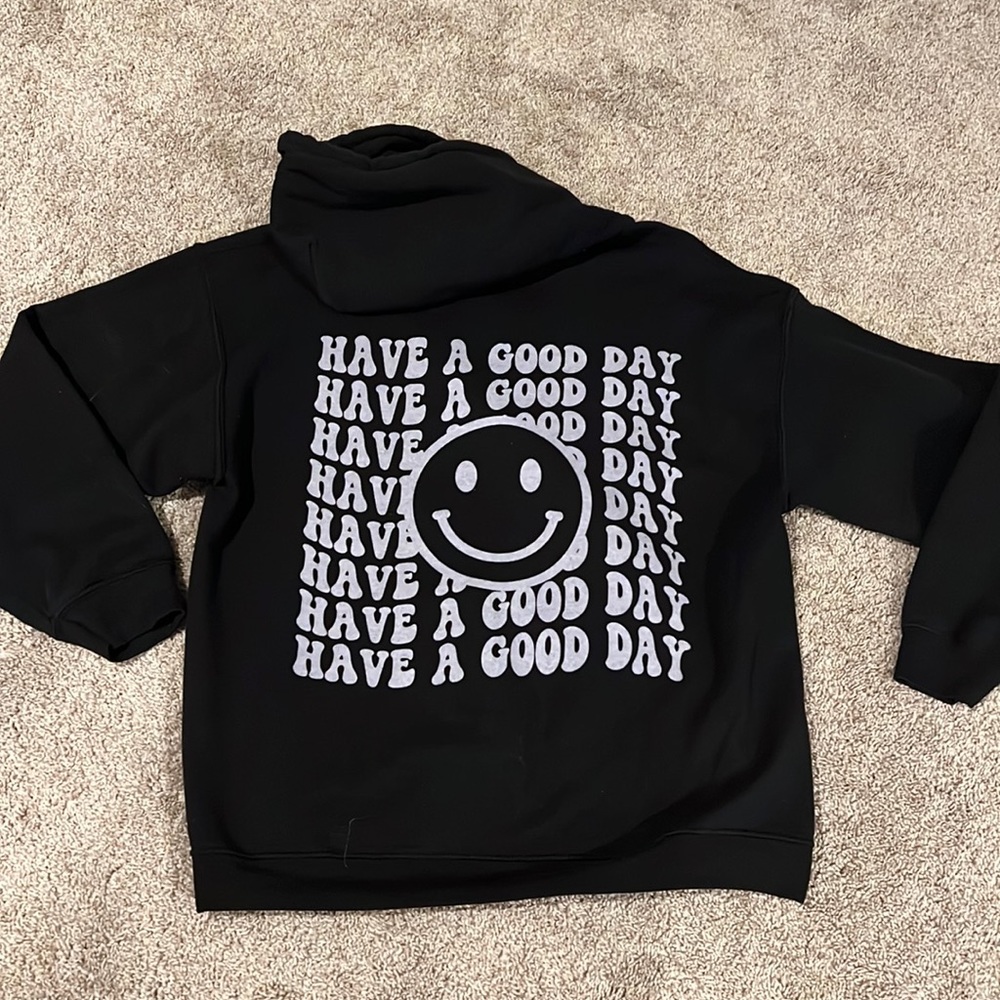 Customized Smiley Face Hoodie